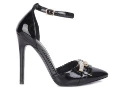 Women's London Rag Mock Pumps