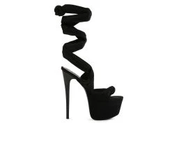 Women's London Rag Bauble Platform Stiletto Sandals