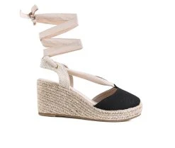 Women's London Rag Little Mary Espadrille Wedge Sandals