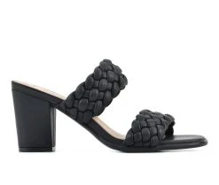 Women's White Mountain By Far Heeled Dress Sandals