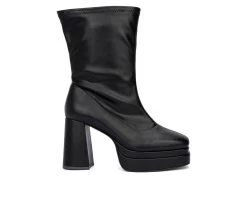 Women's Fashion To Figure Keira Mid Calf Platform Booties