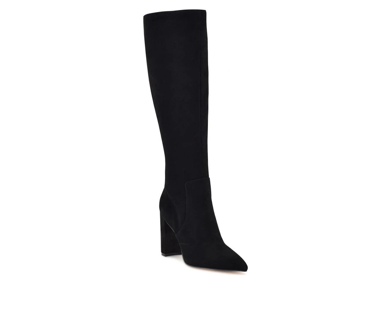 Women's Nine West Dane Heeled Knee High Boots - Image 3