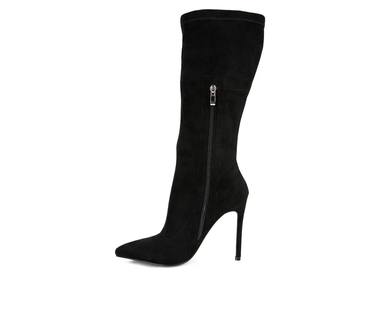 Women's London Rag Playdate Knee High Stiletto Boots - Image 4