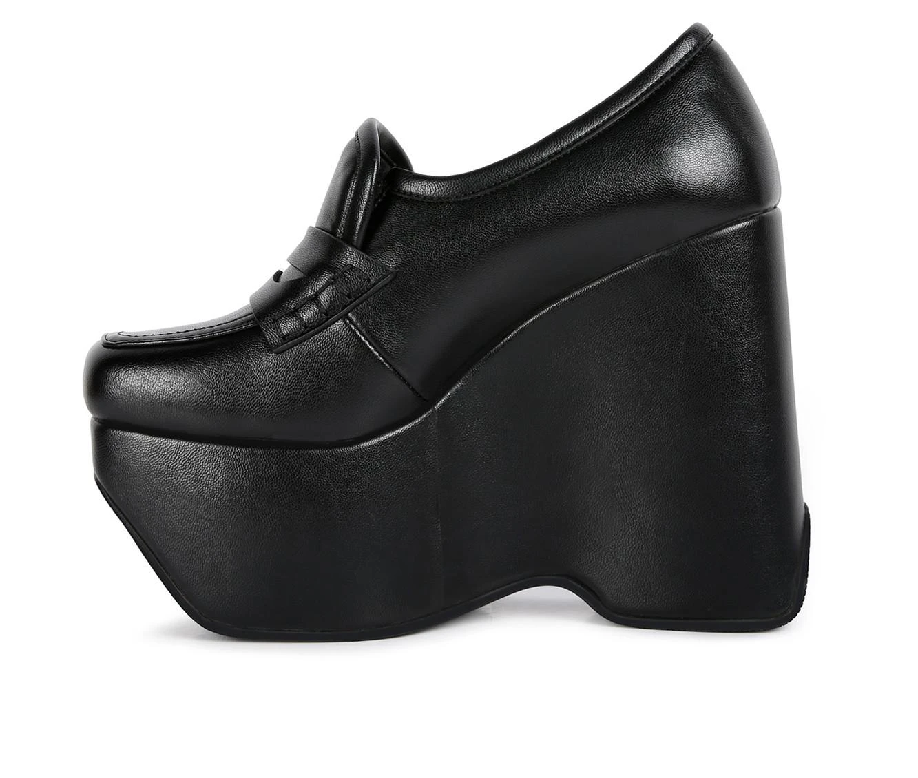 Women's Rag & Co Gilliam Platform Wedge Loafers - Image 4
